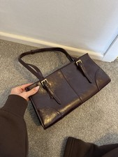 Womens Mango Dark Red Shiny