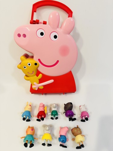 2003 red peppa pig carry - red,