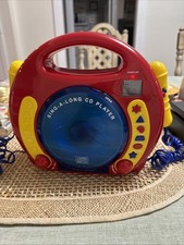 Chad Valley Sing A Long CD Player With 2 Built In Microphones