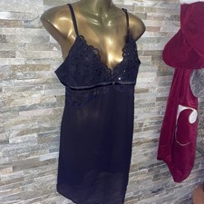 Ann Summers Icon Chemise Black