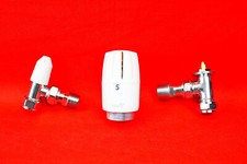 Pegler Bulldog Gen 2 15mm Angled TRV Valve Body Lockshield Head Sensor Spares