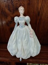 Coalport figurine lady lily Figurine of the Year 1993 collectable blue dress