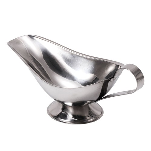 Stainless steel sauce boat - stainless,