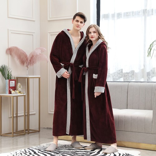 Ladies fleece dressing gown - ladies,