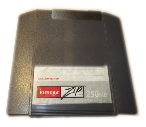 Iomega zip 250mb disc - zip,