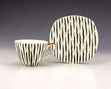 Midwinter Pottery - Jessie Tait Zambesi Coffee Cup & Saucer - Mid Century Modern