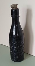 RARE ANTIQUE BLACK GLASS