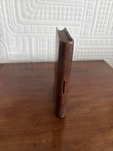 Antique wooden book shaped - wooden,