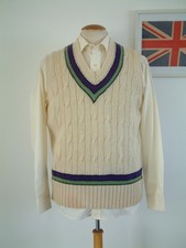 VINTAGE CRICKET SWEATER