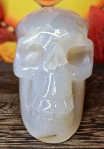 Large hand carved - large, agate