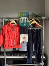 Winter bundle Bass 10 jacket anorak corduroy trousers Zara 9 y o Polarn O Pyret