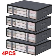 4 Pack Foldable Under-Bed