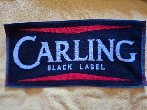 Carling black label - label,