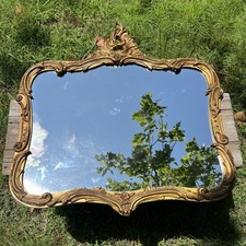 Antique Large Mirror Ornate