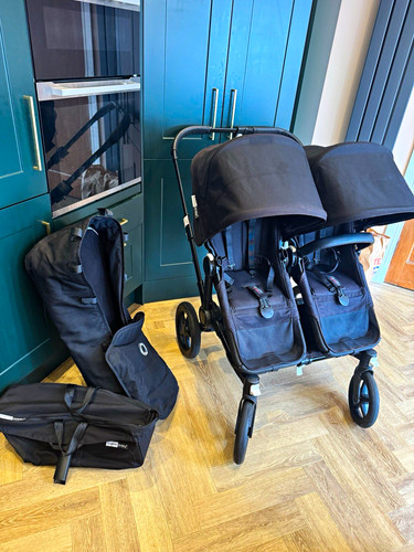 Bugaboo donkey black double - bugaboo,