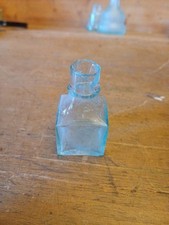 Victorian Aqua Glass Sheared