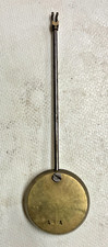 Vintage Brass Clock Pendulum