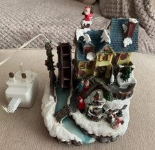 Animated and LED Lighted Water Wheel