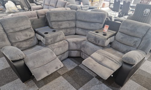 Rio jumbo grey - cord, corner
