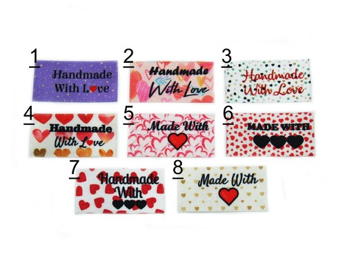 Made and handmade with love - made,