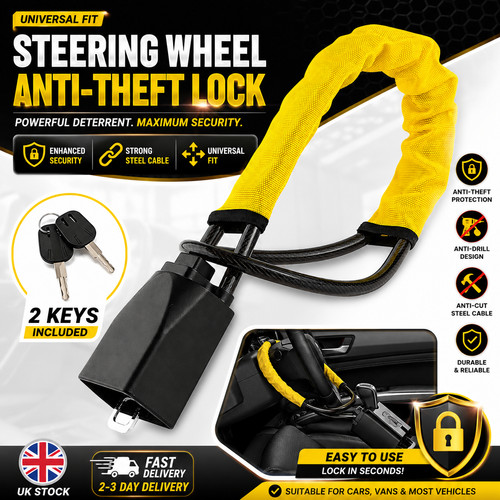 Steering wheel lock - steering,