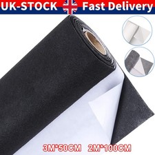 Sticky Back Self Adhesive Sheet Felt Velvet Velour Fabric Craft Sticker 3M*50cm