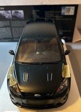 Minichamps 1/18 Scale Ford Focus RS500 Model Car Matt Black