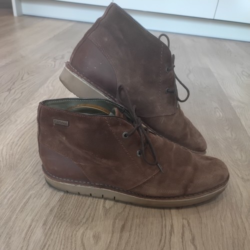 Barbour brown suede - suede, leather