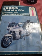 Honda Goldwing Gl 1500 Workshop manual