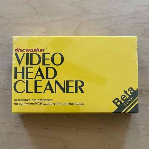 Discwasher betamax video head - discwasher,