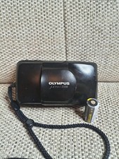 Olympus MJU Zoom 35mm Point & Shoot Compact Film Camera Black