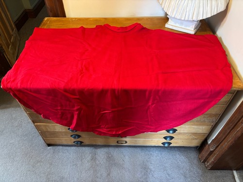 Red gothic chasuble from biais - gothic,