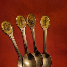 Tetley Tea Collectible Vintage Spoons X 4 Limited Edition 1996