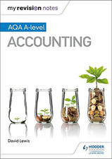 My Revision Notes: AQA A-level Accounting by Lewis, David Book The Cheap Fast