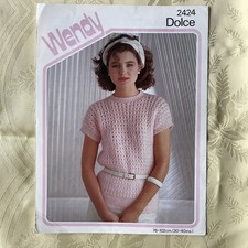 Wendy Dolce knitting pattern