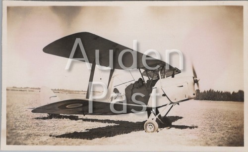 Military raf biplane aircraft - military,