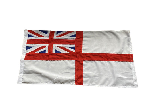 Royal navy white ensign - , fully