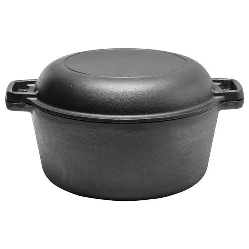 Cast iron dutch oven casserole - cast,