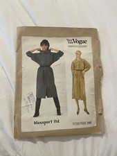 Vogue Paper Pattern Blassport