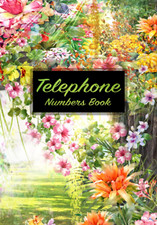 Telephone Numbers Book: Large