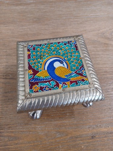 Indian meenakari wooden - indian,