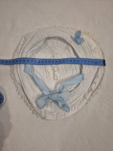 Antique christening bonnet - antique,