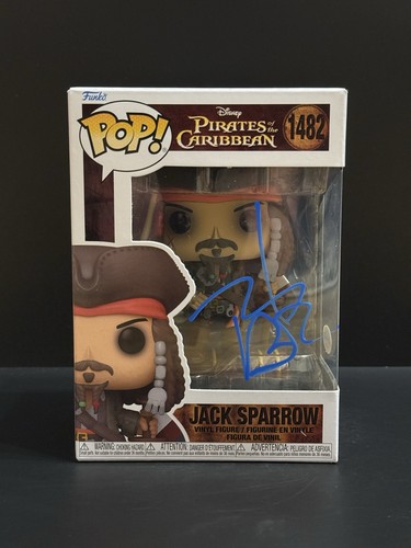 Acoa signed johnny depp - depp, jack
