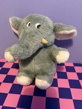 Vintage Grey Elephant Soft Toy