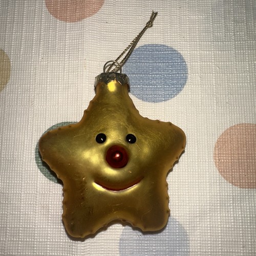 Vintage christmas star glass - vintage,