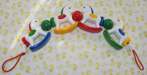 Traditional pram rattle - traditional,