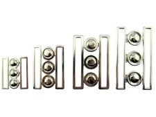 Silver Nurses Buckles in 4 Available Sizes From 38mm - 75mm