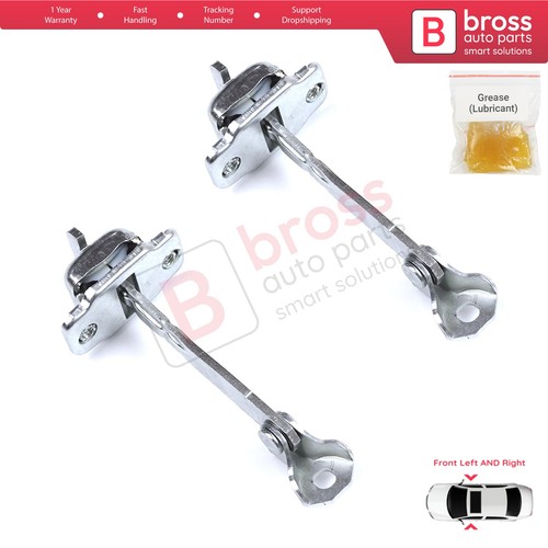 Front door hinge stop - door, for