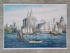 Tall Ships On The Mersey Pier