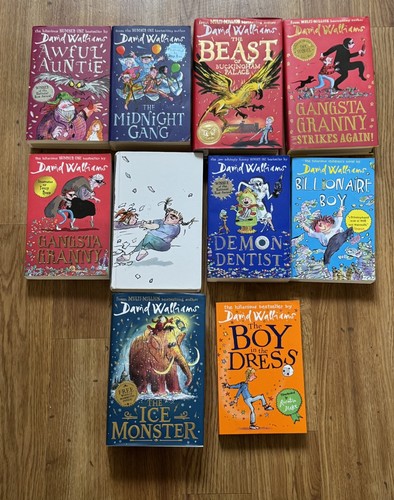 David walliams books - 10,